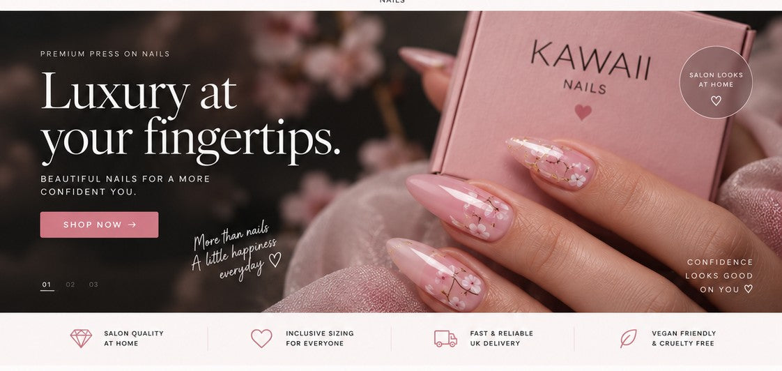 Kawaii Nails premium press-on nails